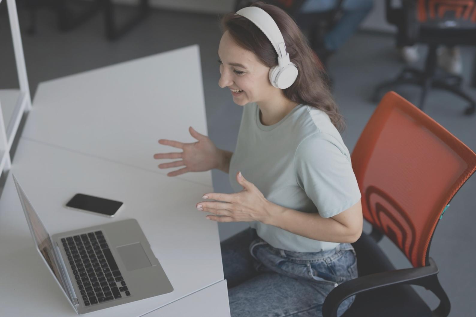 International student reviewing financial documents and visa application materials