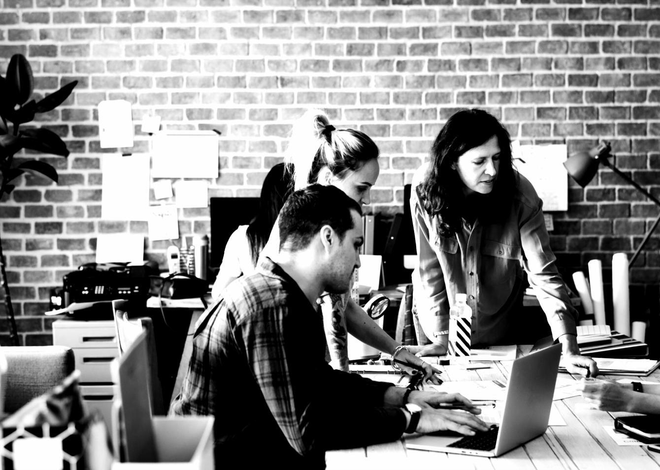 Professional financial modeling workspace showing modern learning environment